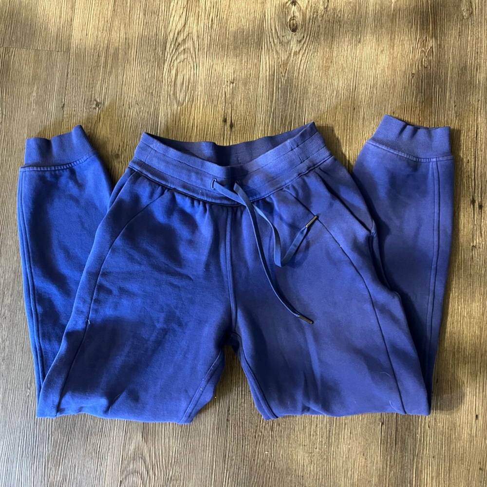 Blue lululemon joggers
